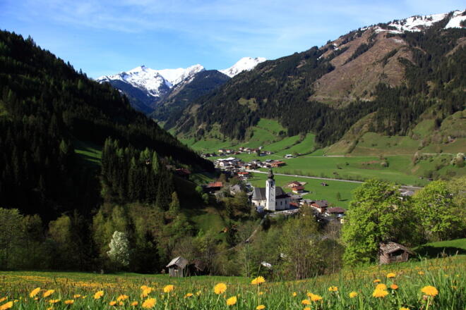 Aussicht auf Großarl
