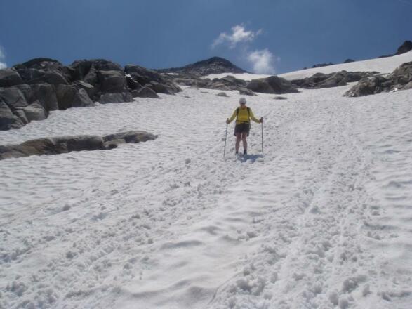 Talwärts vom Keeskogel