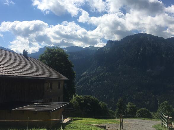 Vorsäß oberhalb von Mellau