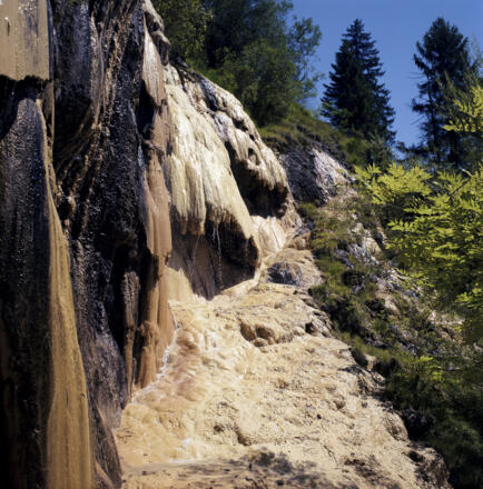 Quelltuff-Gebiet in Lingenau