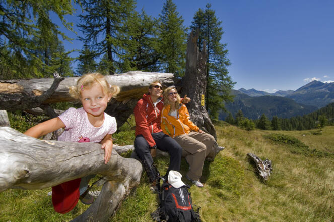 Familienwanderung