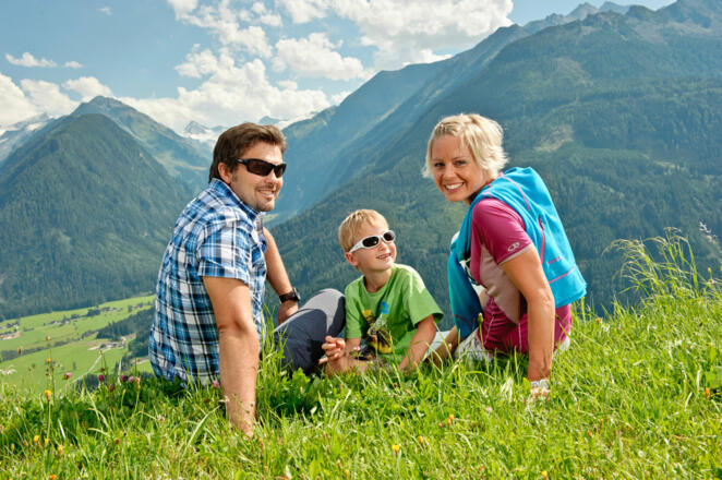 Aussicht auf die Hohe Tauern