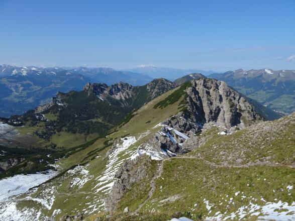 Wanderweg hinauf zur Gamsfreiheit
