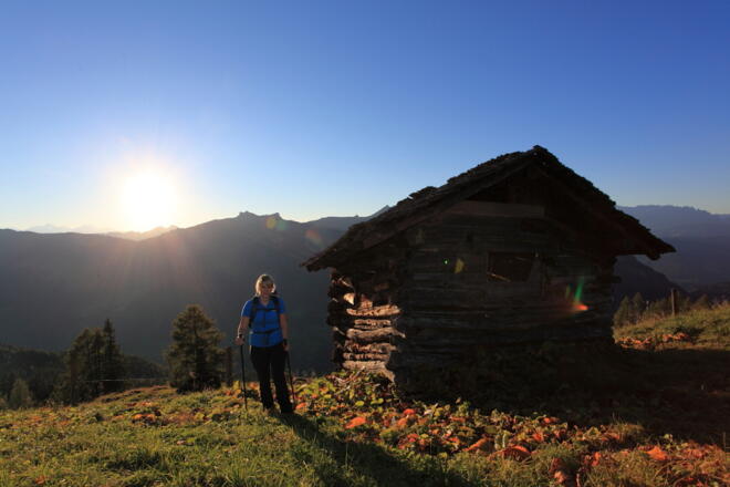 Heustadl auf der Saukaralm