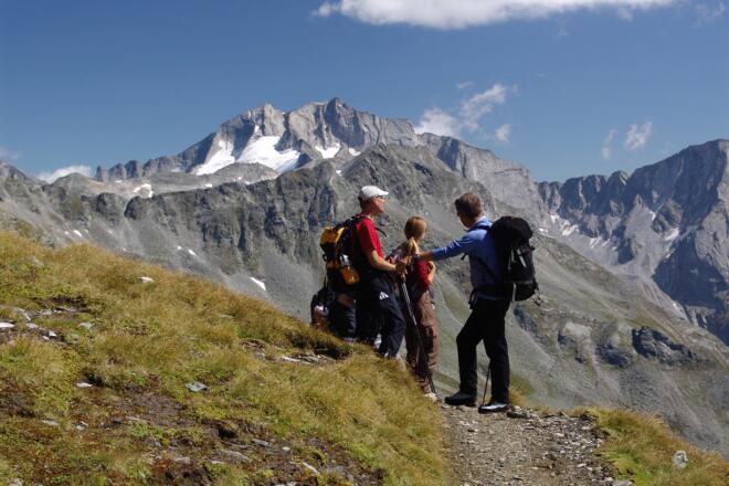 Am Tauernhöhenweg zwischen Hannoverhaus und Großelendscharte