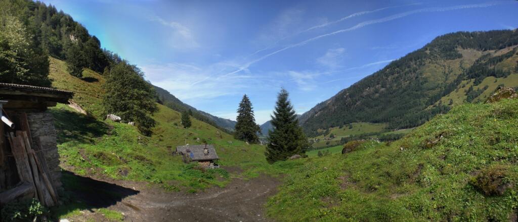 Fuscher Höhenweg Panorama - Blick Richtung Fusch