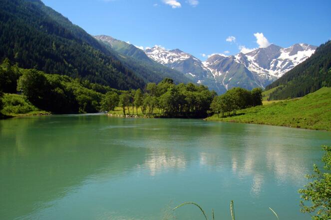 Tagesspeicher Bärenwerk - Blick Richtung Ferleiten