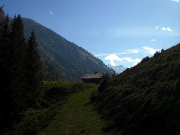 Wölflerweg - Blick Richtung Ferleiten