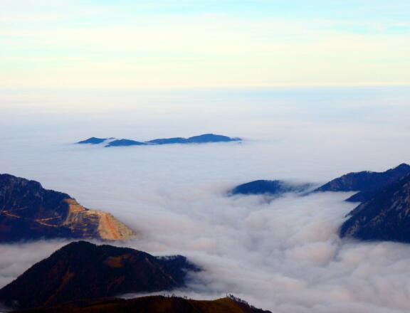 Alpenvorland mit Steinbruch Styerling