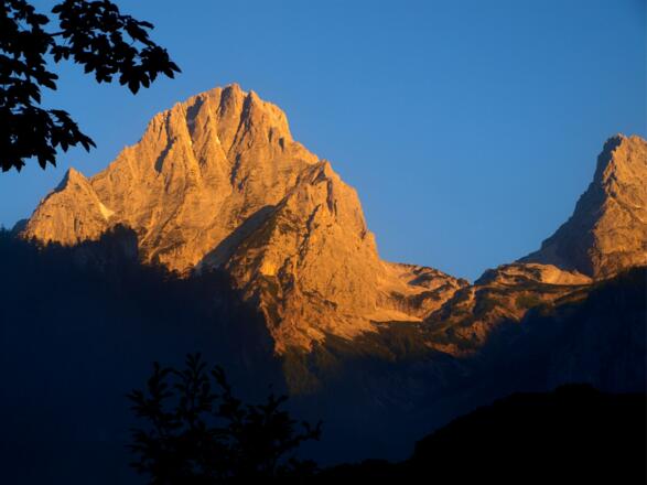 Sonnenaufgang auf der Spitzmauer 2442m