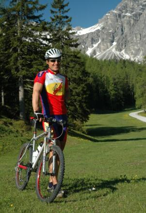 Biker im Stubaital