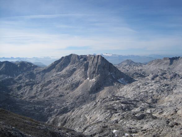 Panoramablick von der Brotfallscharte zum Schermberg