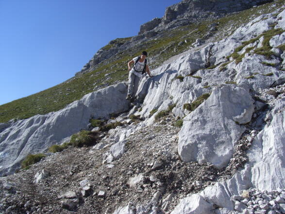 ... führt noch bis auf knapp 2200 m ...