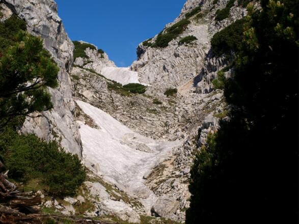 Einstieg in die Klinserschlucht
