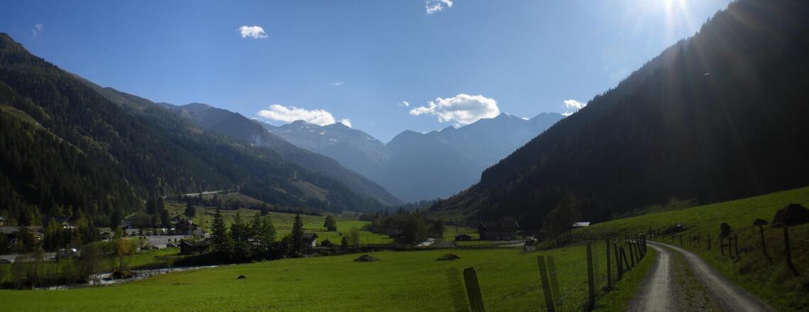 Wölflerweg -  kurz vor Ferleiten Mautstelle