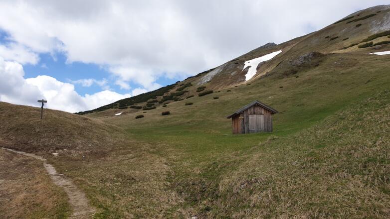 Am Joch - hier wartet schönes Bergwiesengelände