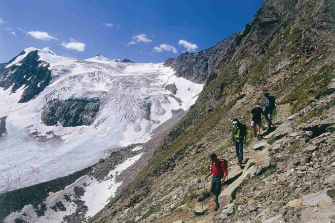 Abstieg Große Trögler