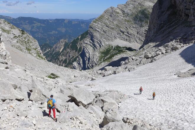 Im Kar Oberhalb der Teicheln