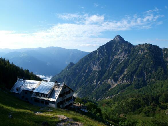 Prielschutzhaus 1420m mit Ostrawitz