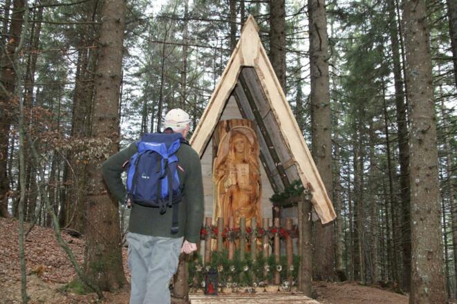 Ortspatronin Hl. Anna am Gipfel des Kopfberges