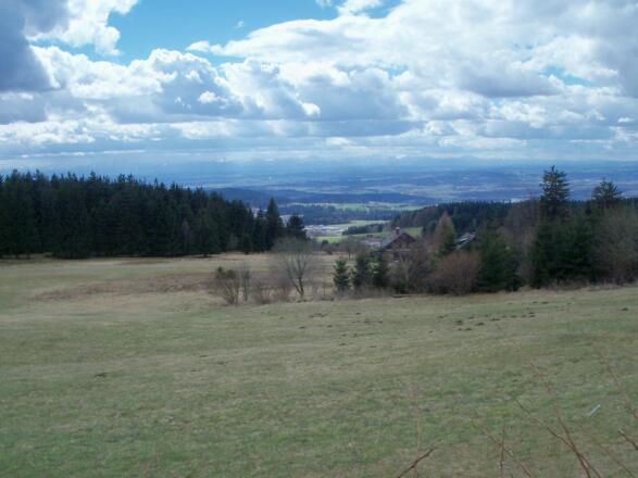 Blick ins Alpenvorland