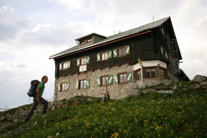 Letzte Meter zur Hütte