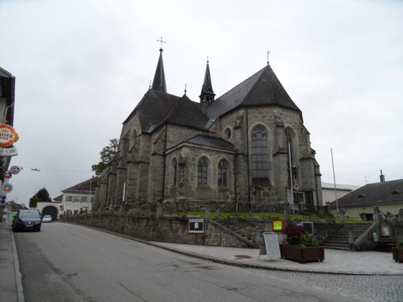 Die Kirche von Oberneukirchen.
