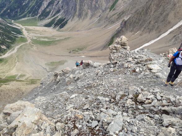 Gut geschotterte Wege