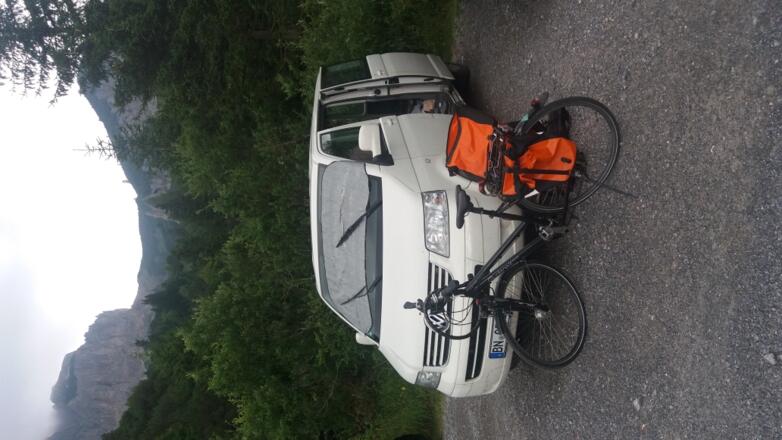 Ankunft Parkplatz Donnerstag, 2. August 2018 16:24:34