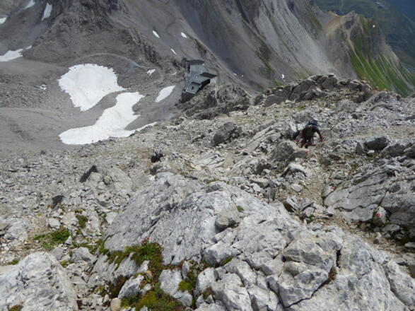 Bergstation Valugabahn