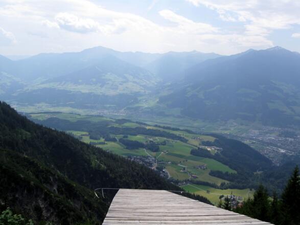 Für Mutige: Die Startrampe für Drachenflieger und Paraglider.