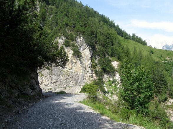 Herrlich angelegt ist diese Trasse.