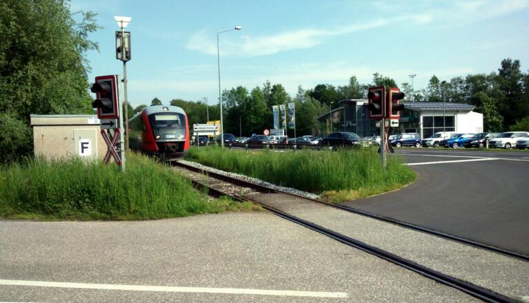 Bahnquerung Ottensheim