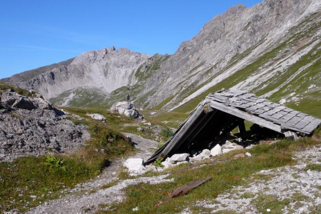 Blick vom Alperschonjoch zur Furglerspitze