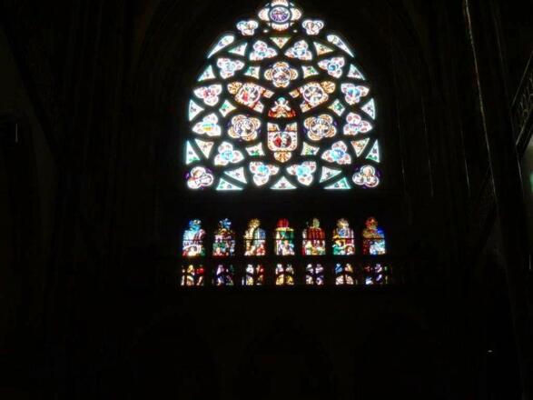 schönes Fenster im Dom