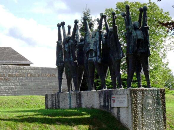 Denkmal im Konzentrationslager Mauthausen