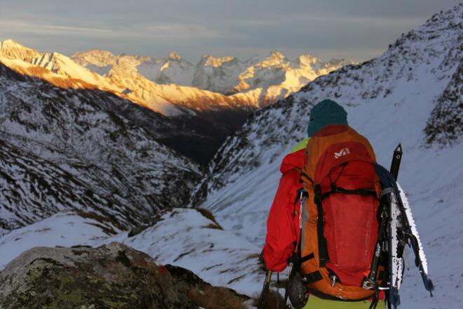 Abstieg zur Badener Hütte