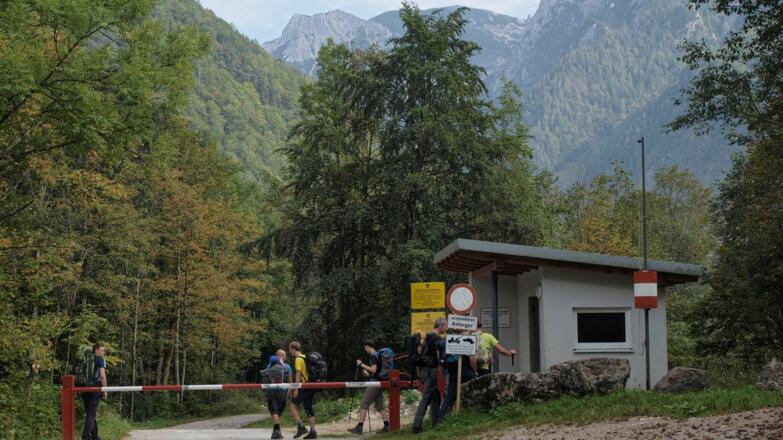 Eingang zum Truppenübungsplatz