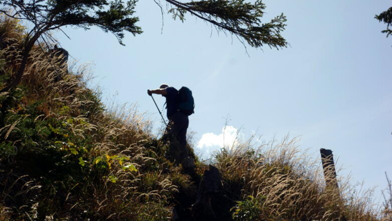 Schlussanstieg zum Mittagstein