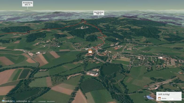 Pilgerweg im Böhmerwald: Böhm.-Bayrischer Weg: Schlägl - Rohrbach