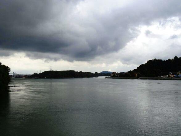 bei Pyburg über die Donau