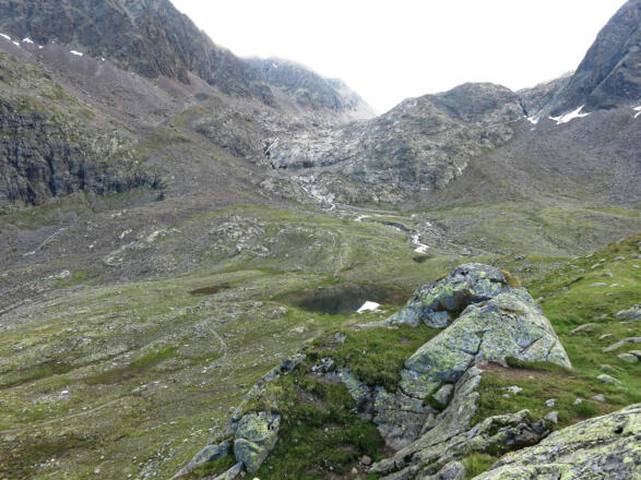 Gletschertal unterhalb des Bachfallenferners