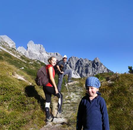 Trekking mit Kindern 