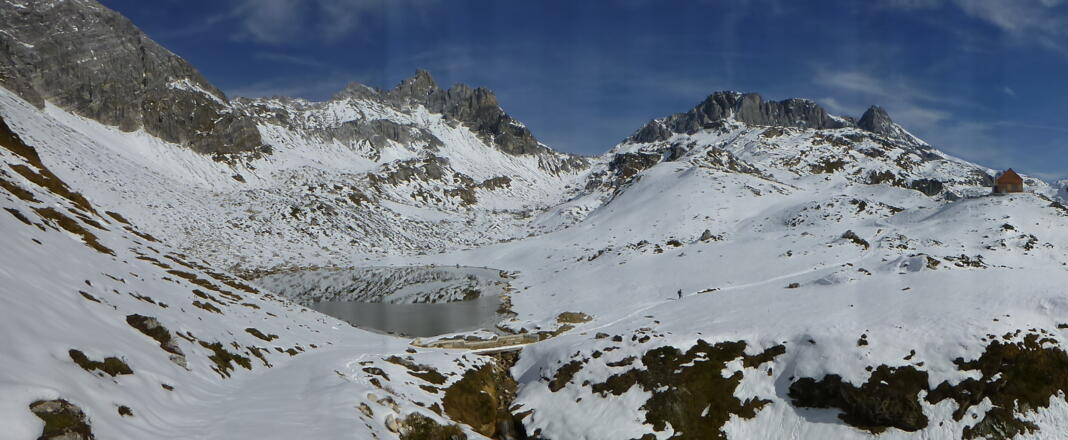 Zaunersee und Fischerhütte