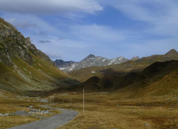 Weg zur Heilbronner Hütte