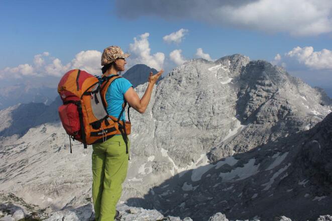 Blick zu den Reifhörnern