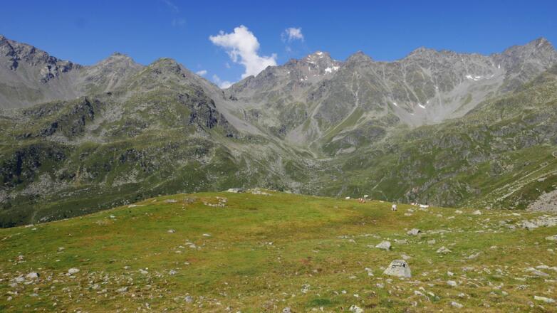Oberhalb der Lienzer Hütte
