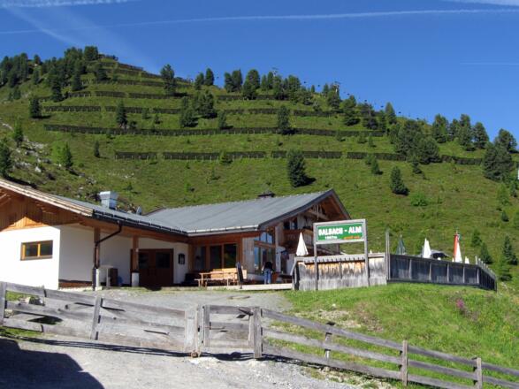 Auch die nächste Station - die Balbach Sennhütte - ist in Kürze erreicht.