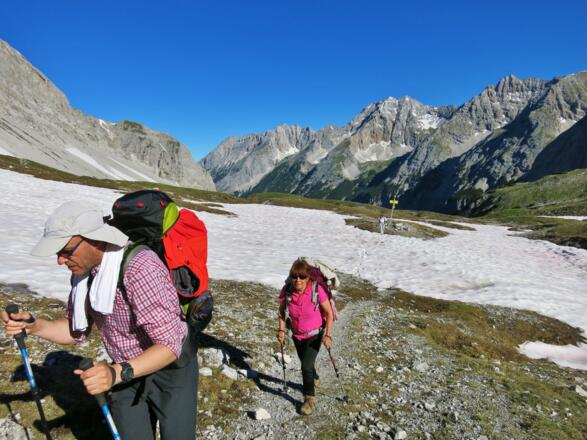 erster Anstieg zum Kreuzjöchl