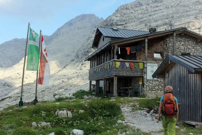 Die letzten Meter zur Hütte
